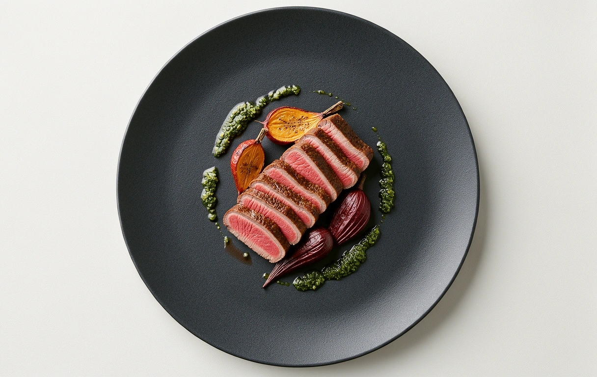 Rinderfilet mit Wurzelgemüse